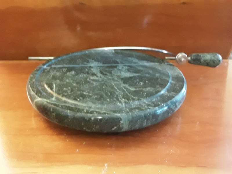 Green Marble Cheese Cutter 19 cm