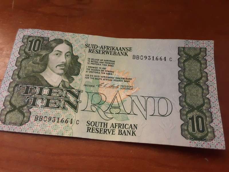 South African  Stals R10 ten rand note