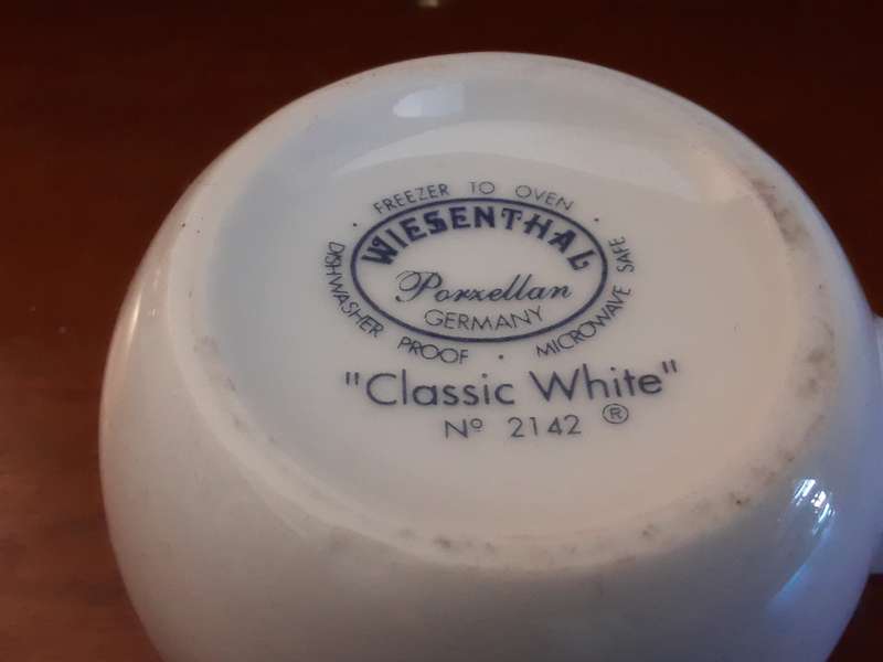 Wiesenthal German Milk Creamer Jug