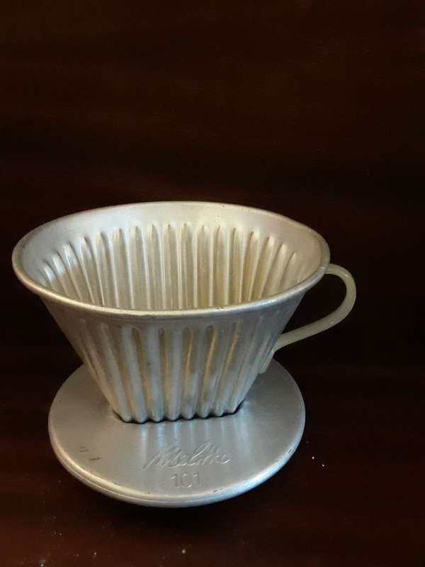 Coffee filter strainer