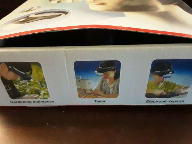 Light Head Magnifying glass set