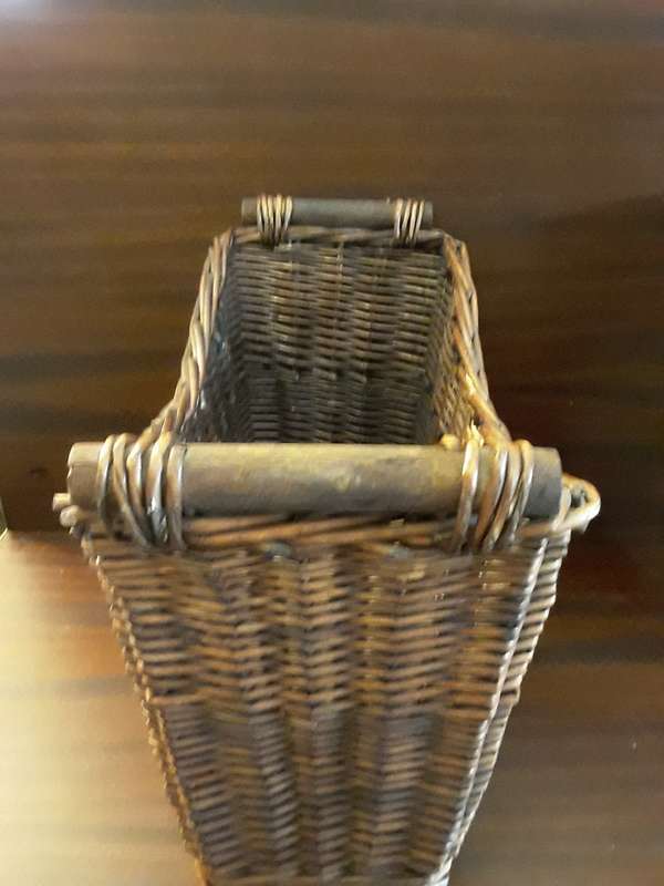 Wicker Magazine Basket  40 x 18 x 29 cm