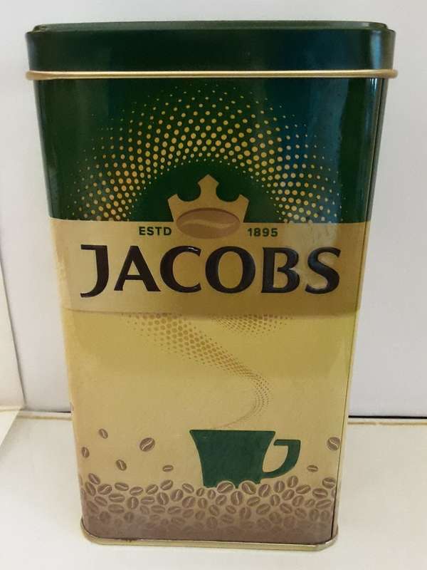 Jacobs tin 17 cm