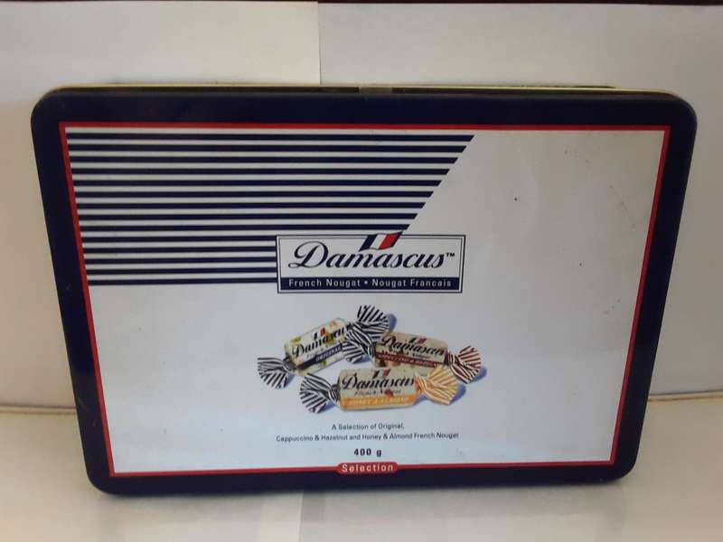Damascus tin 25 x 18 x 6 cm