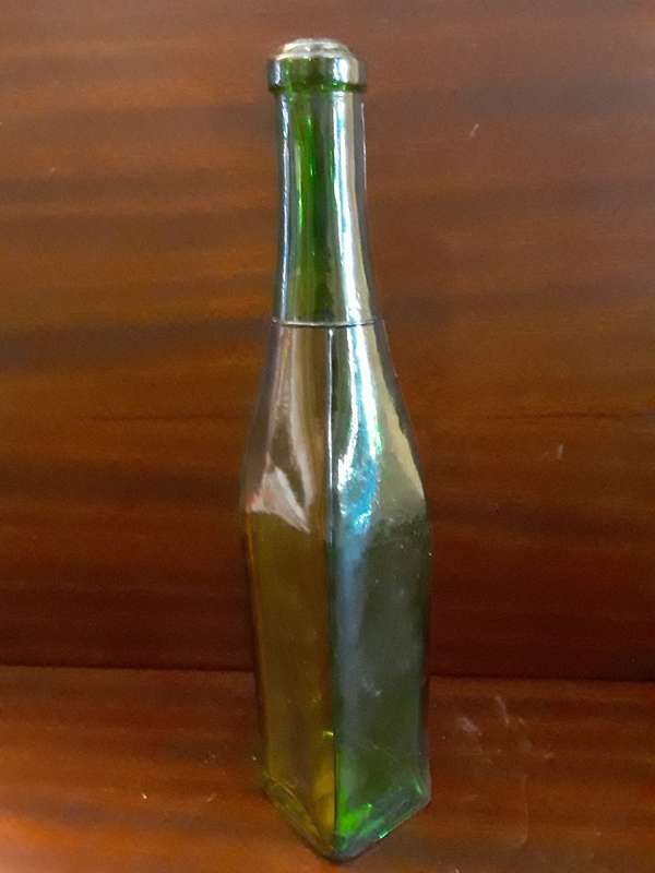 Green multicolour Bottle 28 cm
