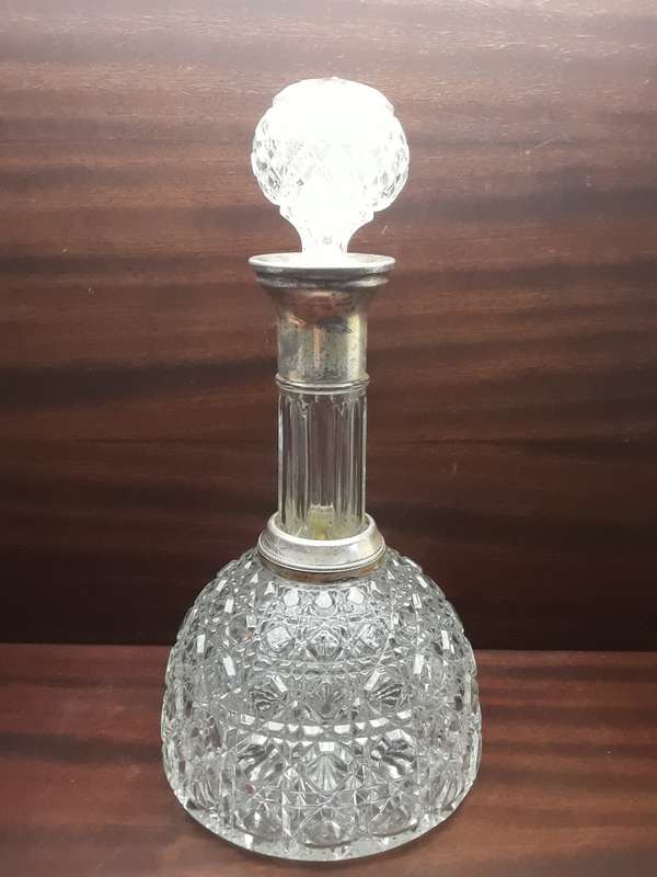 Ships Crystal Glass Decanter 32 x 16 cm