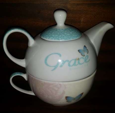 Johann Haviland Bavaria Germany Tea for One Teapot and Cup