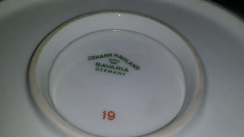 Johann Haviland Bavaria Germany Tea for One Teapot and Cup