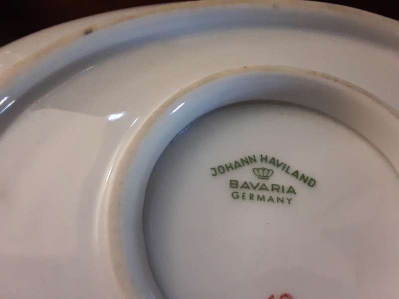Johann Haviland Bavaria Germany Gravy Bowl 189 x 14 cm