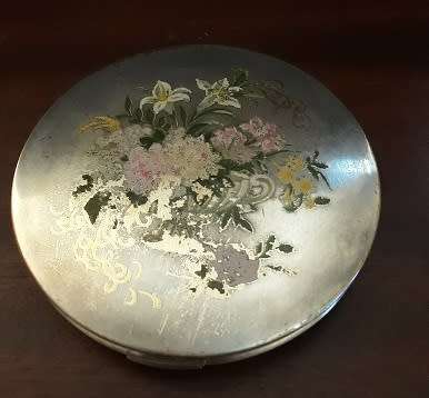 Vintage Powder Compactum Stratton England 9 cm