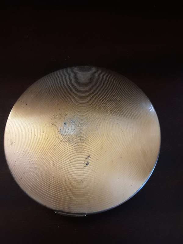 Vintage Powder Compactum Stratton England 9 cm