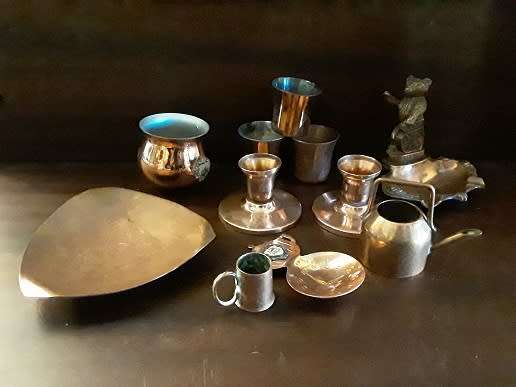 Joblot of SMALL Copperware