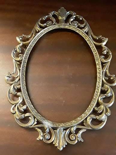 Ornate Brass Frame 25 x 17 cm