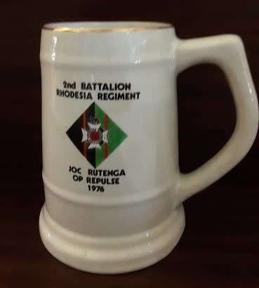 2nd Battalion Rhodesia Regiment Joc Rutenga OP Repulse 1976 Mug - 15cm