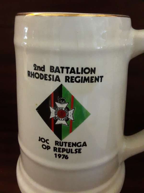 2nd Battalion Rhodesia Regiment Joc Rutenga OP Repulse 1976 Mug - 15cm