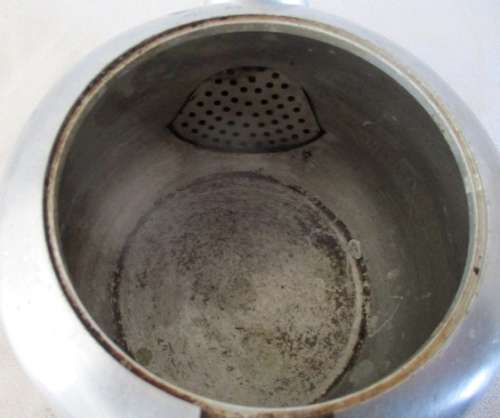 RARE !!!!. Vintage 1950's Picquol Ware Kettle...one of those that brewed all day on the coal stove
