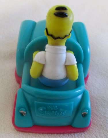 Bart Simpson in his car !  The Simpsons 1998 Fox Matt Groening  China