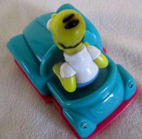 Bart Simpson in his car !  The Simpsons 1998 Fox Matt Groening  China