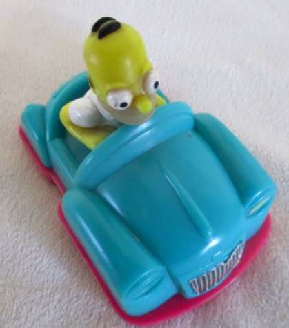 Bart Simpson in his car !  The Simpsons 1998 Fox Matt Groening  China