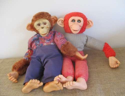 Two Big Old Apes In Need Of Woman's Tender Touch