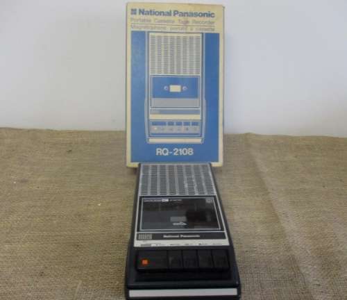 This was the best years ago    National Panasonic RQ-2108 Portable Cassette Tape Recorder  Japan