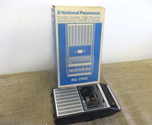 This was the best years ago    National Panasonic RQ-2108 Portable Cassette Tape Recorder  Japan