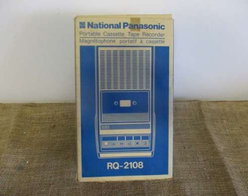 This was the best years ago    National Panasonic RQ-2108 Portable Cassette Tape Recorder  Japan