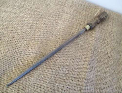 The Vintage Gentle Giant !!!!  Vintage Large Round File    Marked XTR