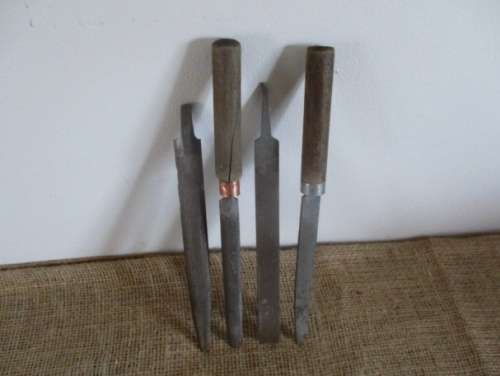 Collection of Oldies !! .....Collection of vintage half round and flat files  Canada & other