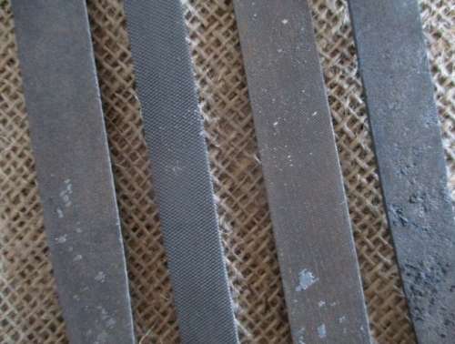 Collection of Oldies !! .....Collection of vintage half round and flat files  Canada & other