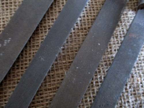 Collection of Oldies !! .....Collection of vintage half round and flat files  Canada & other