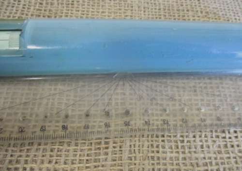 Vintage Rolling Ruler   30cm  Drawing vertical  parallel lines circles