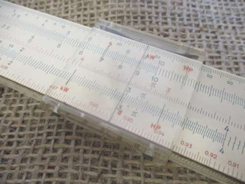 Wow..Again... Vintage AW Faber-Castell 1/54 Var.2 Darmstadt Slide Rule  Copyright 1957  Germany  MIB