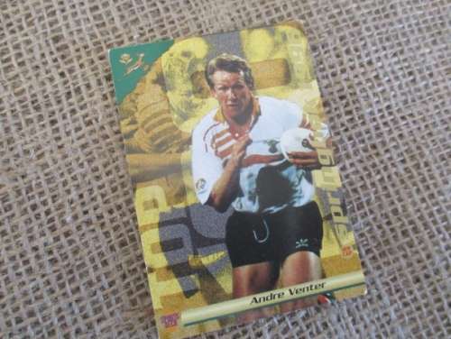 Haak Vrystaat !!!  1996 Springbok World Cup Sports Deck Card      Andre Venter