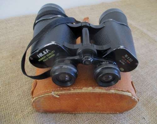 Have A Good Look!!!! Vintage Hilka 16 x 50  70m at 1 000m  4'  No 61198 Binocular   Japan