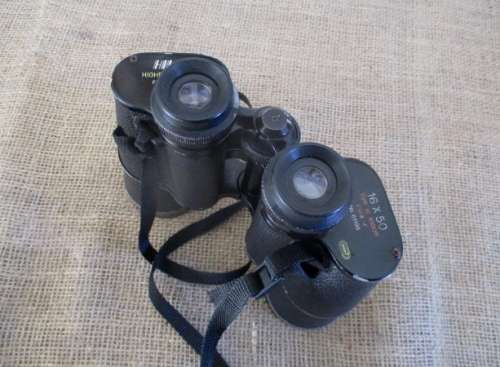 Have A Good Look!!!! Vintage Hilka 16 x 50  70m at 1 000m  4'  No 61198 Binocular   Japan