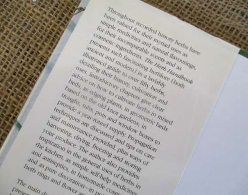 The Herb Handbook by Pamela Westland  A Lavish Illstrated Guide To Growing, Harvesting & Using Herbs