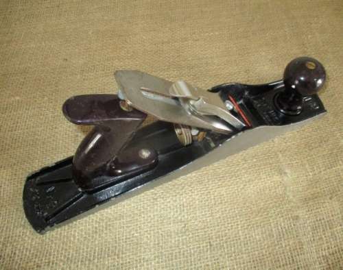 The Real Champion !!!! Vintage Stanley Bailey No 5 012-005 Wooden Hand Plane   Made In England