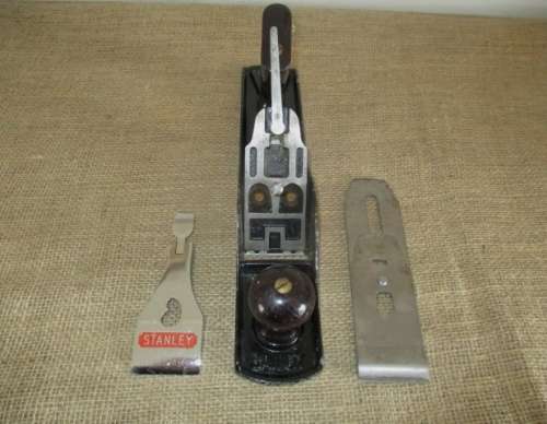 The Real Champion !!!! Vintage Stanley Bailey No 5 012-005 Wooden Hand Plane   Made In England