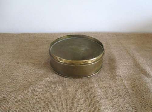 Get Ready For The Gold Rush !!! A Rare Antique Brass Gold Mining Prospecting Pan Sieve  Early 1900's