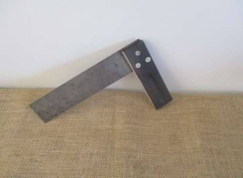 The Super One Square.....Lovely Vintage Try Square With Rosewood Handle And Brass Inserts