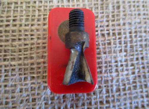 A Set Of Six Vintage Arcoy Dovetail Bits   Each In It's Separate Plastic Box   Packed In A Metal Box