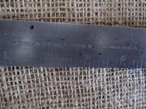 Vintage Defiance By Stanley No 1221 12" Combination Square   Made In USA