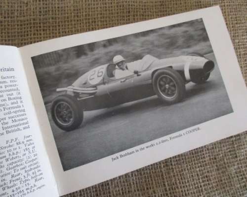 An Old Book !! The World's Racing Cars And Sports Cars By Douglas Armstrong     1958     Hardcover