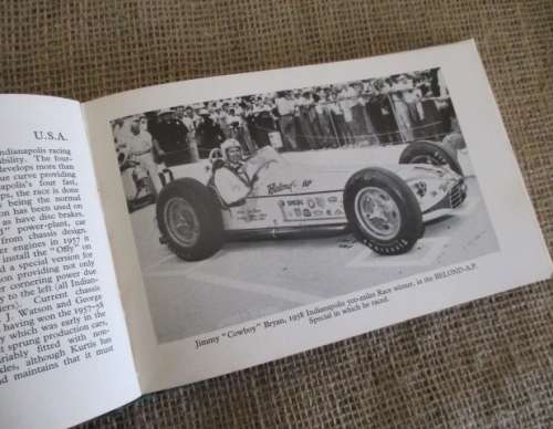 An Old Book !! The World's Racing Cars And Sports Cars By Douglas Armstrong     1958     Hardcover
