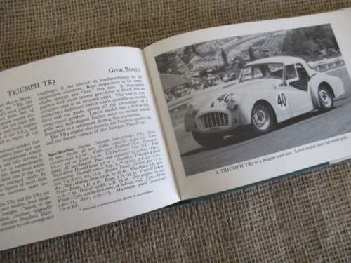 An Old Book !! The World's Racing Cars And Sports Cars By Douglas Armstrong     1958     Hardcover