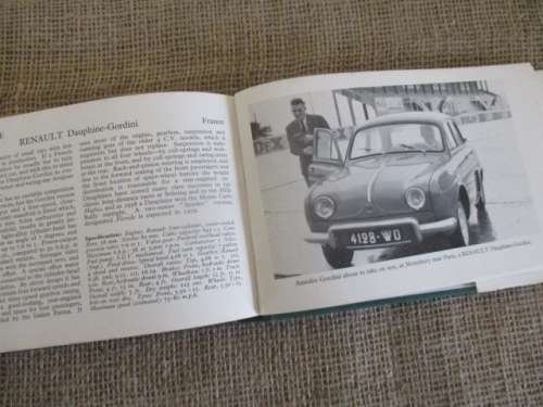 An Old Book !! The World's Racing Cars And Sports Cars By Douglas Armstrong     1958     Hardcover