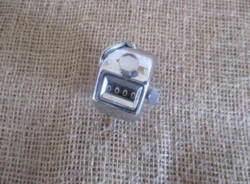 Count Your Money...Anything...Even Your Blessings!!! An Old Handheld Metal Simplex Sheep Counter