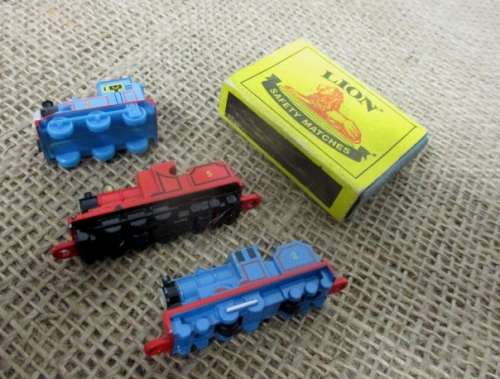 Highly Collectable !! Three Vintage Miniature Ertl Thomas The Train Engines