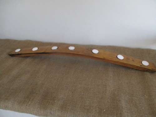 Great Centre Piece Wooden Tealight Candle Holder     Seven Candles
